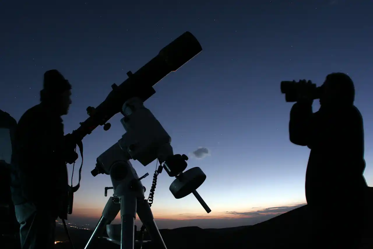 Looking at the stars